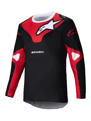 2025 Alpinestars Racer Veil Jersey Black Bright Red