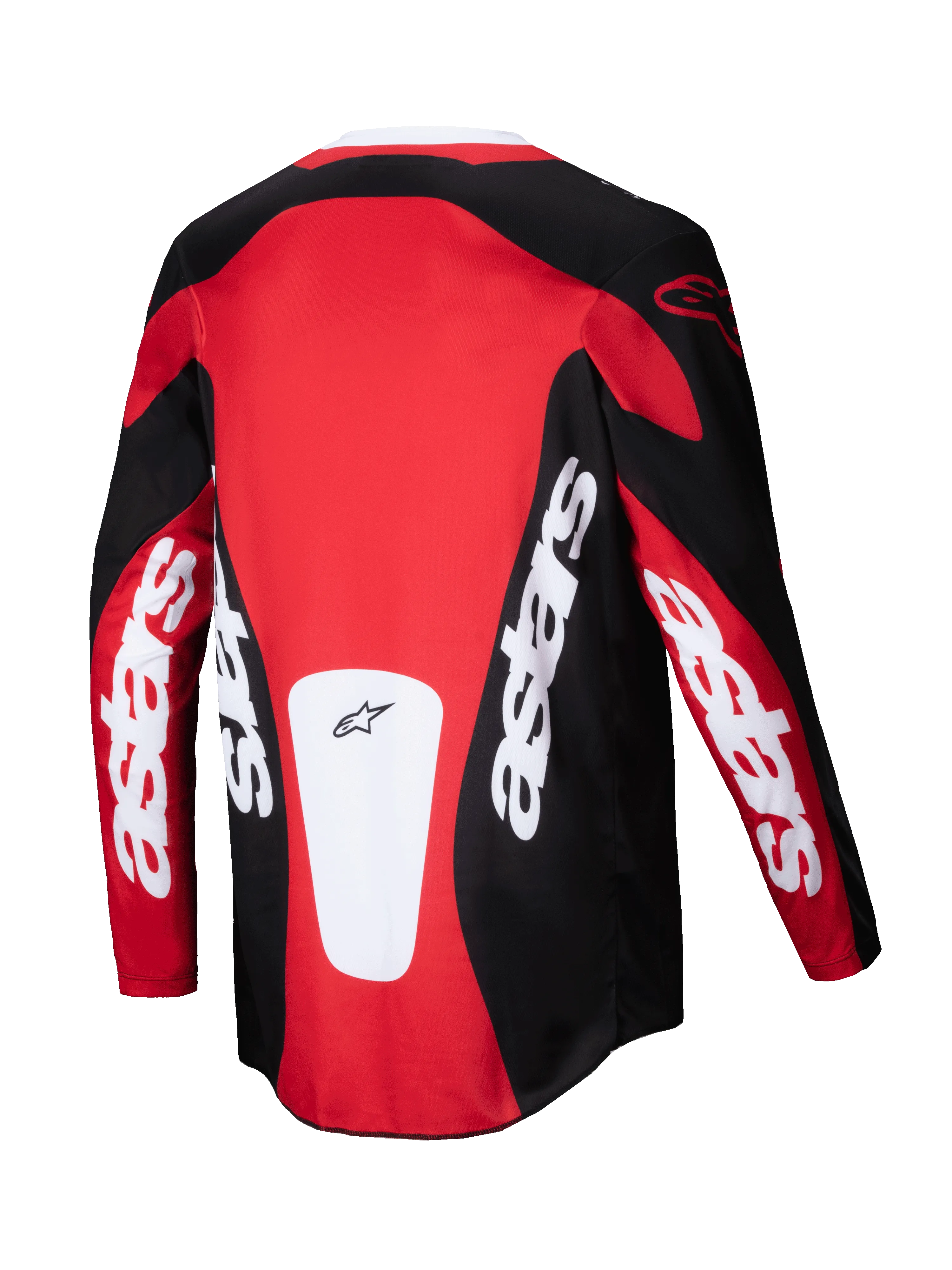 2025 Alpinestars Racer Veil Jersey Black Bright Red