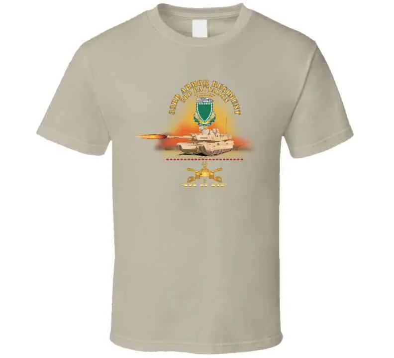 3rd Bn 33rd Armor Branch W 33rd Armor Pickles Dui - Men Of War W Fire -  X 300  Classic T Shirt, Crewneck Sweatshirt, Hoodie, Long Sleeve