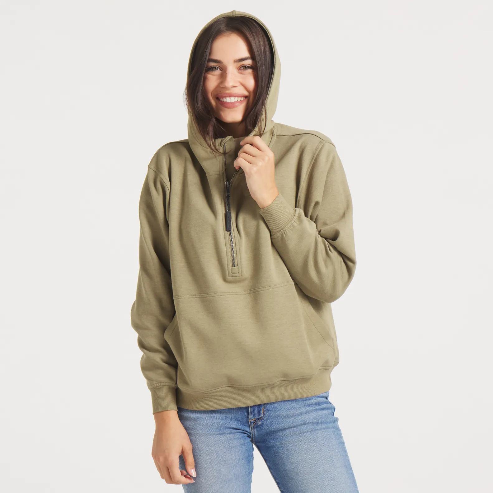 Angie Active Half Zip Hoodie