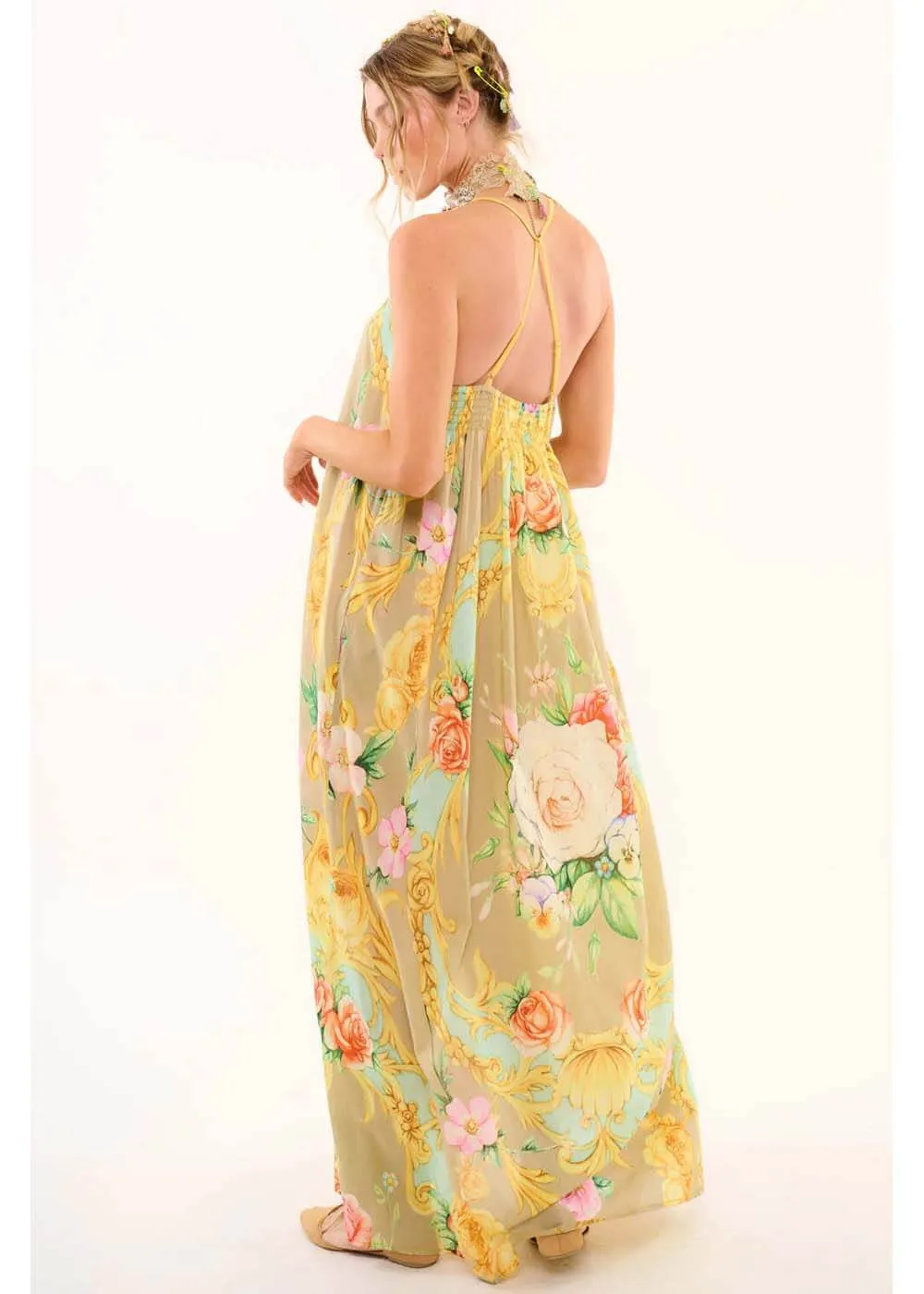 Aratta Birth Of Venus Maxi Jurk Pearl