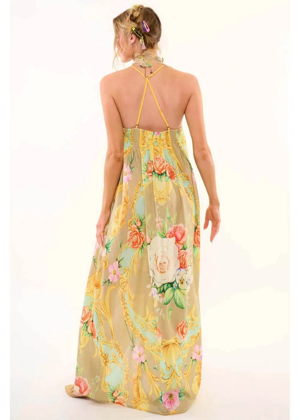 Aratta Birth Of Venus Maxi Jurk Pearl