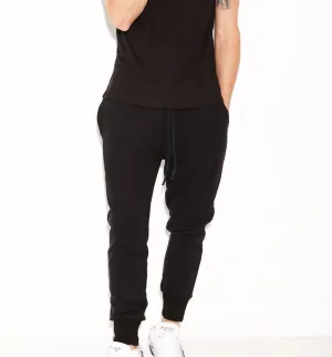 Black Hemp Joggers