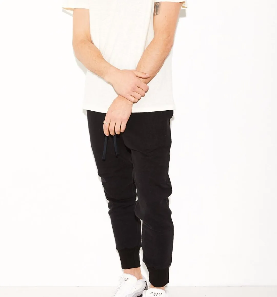 Black Hemp Joggers