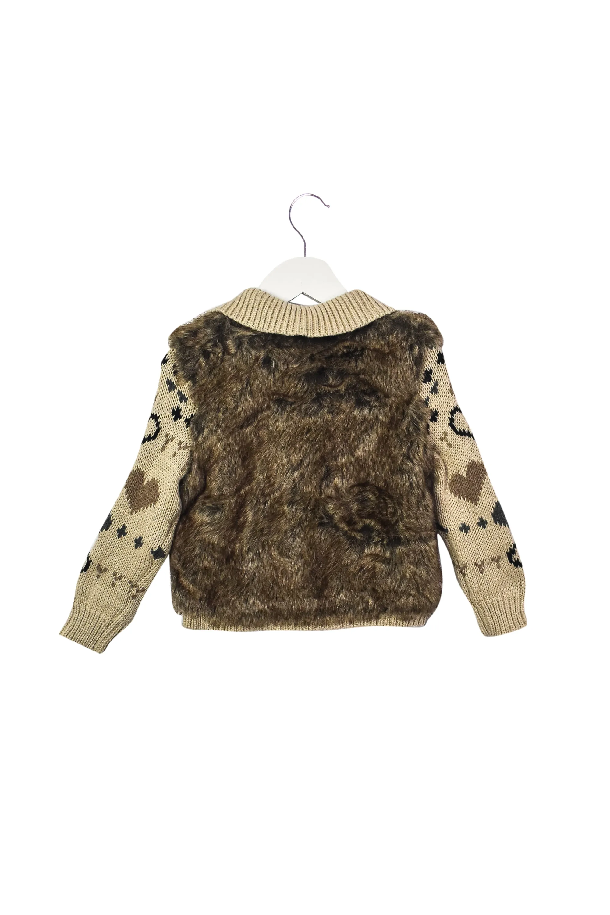 Catimini Faux Fur Vest 3T