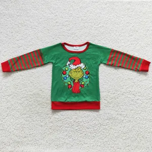 Christmas Baby Kids Clothes Top Shirts BT0245