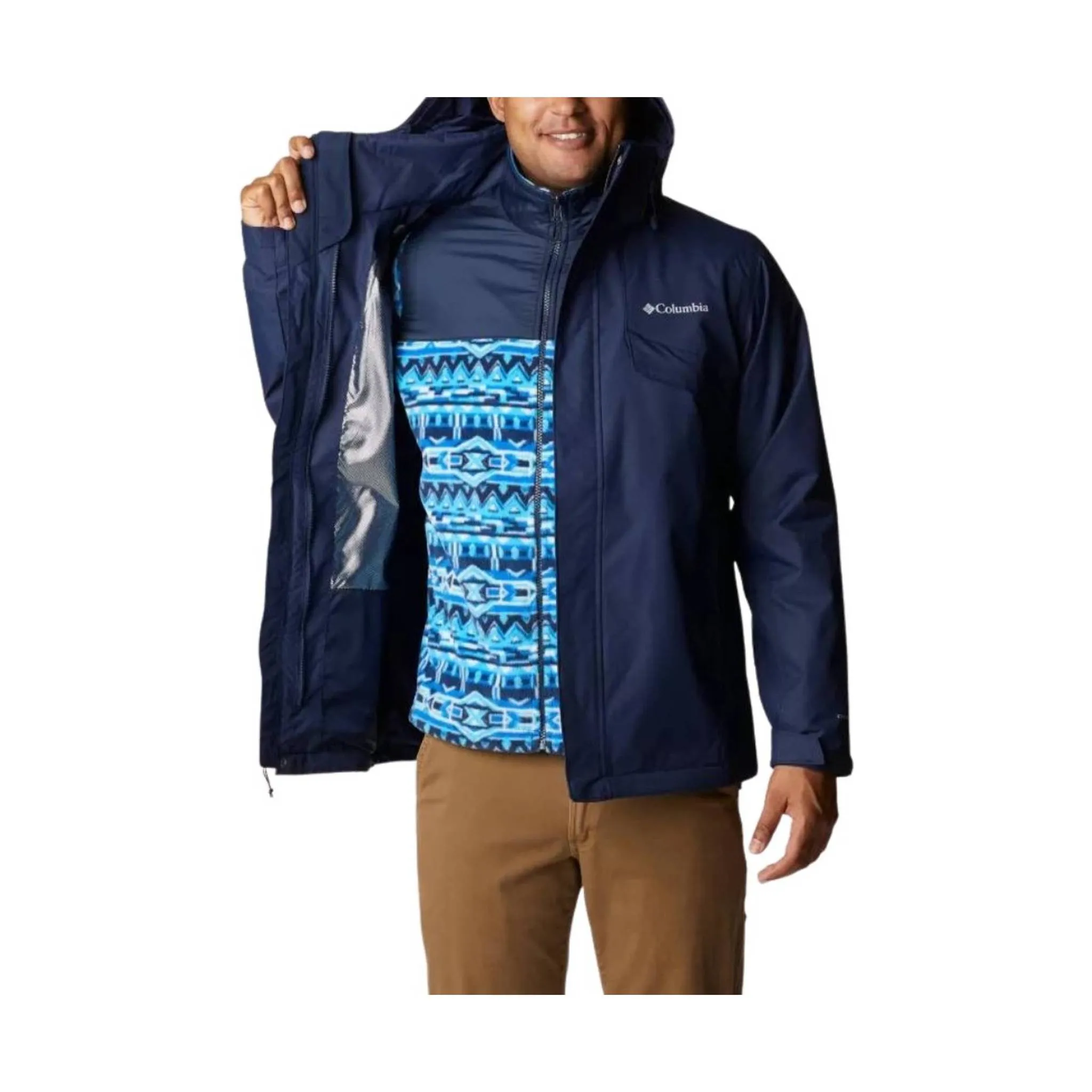 Columbia Men's Bugaboo II Fleece Jacket - Collegiate Navy FINAL SALE