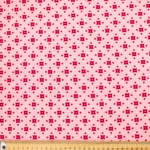 Country Side Collection #16 Pink Geometric Cotton Prints