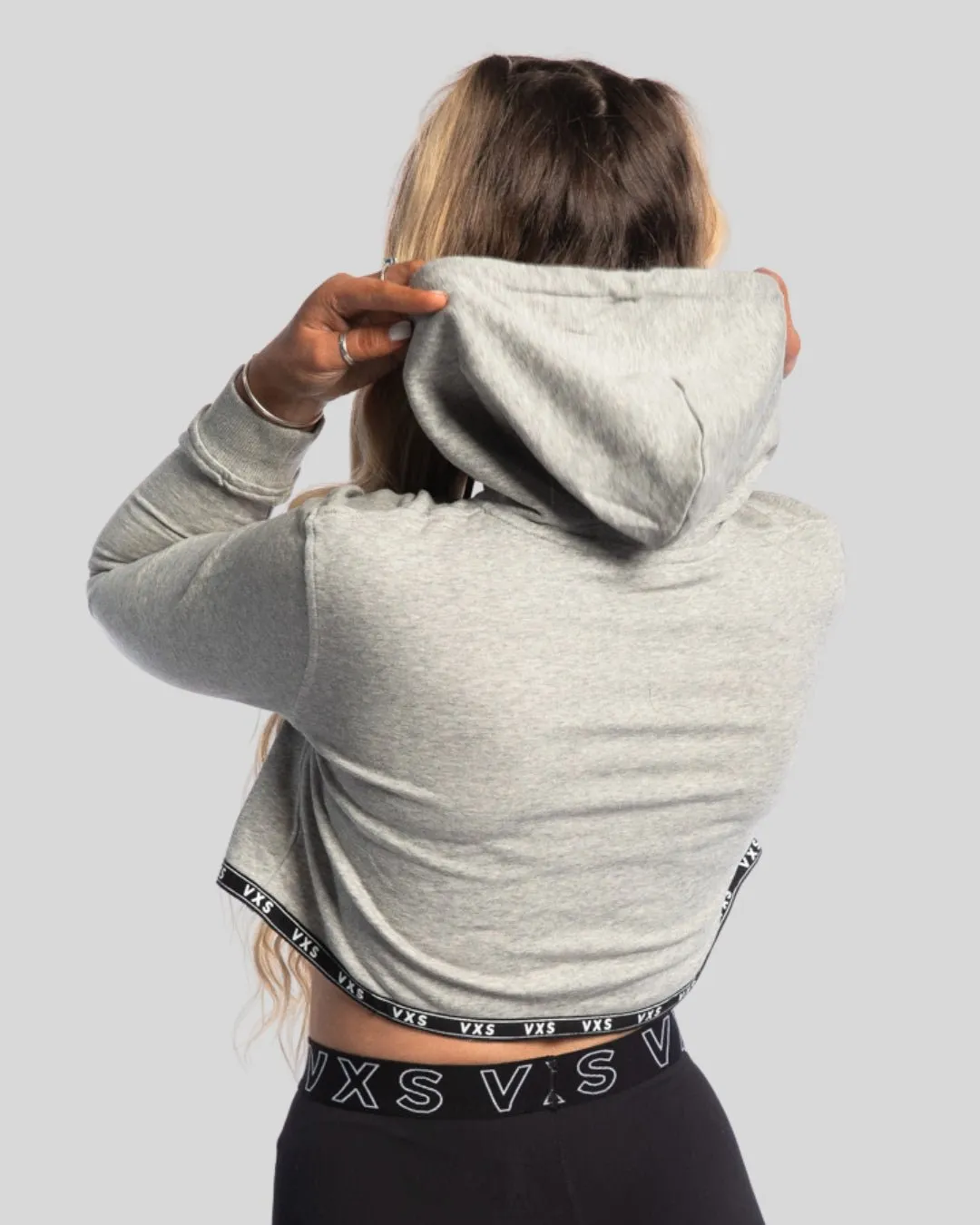 CROP Hoodie [Grey]