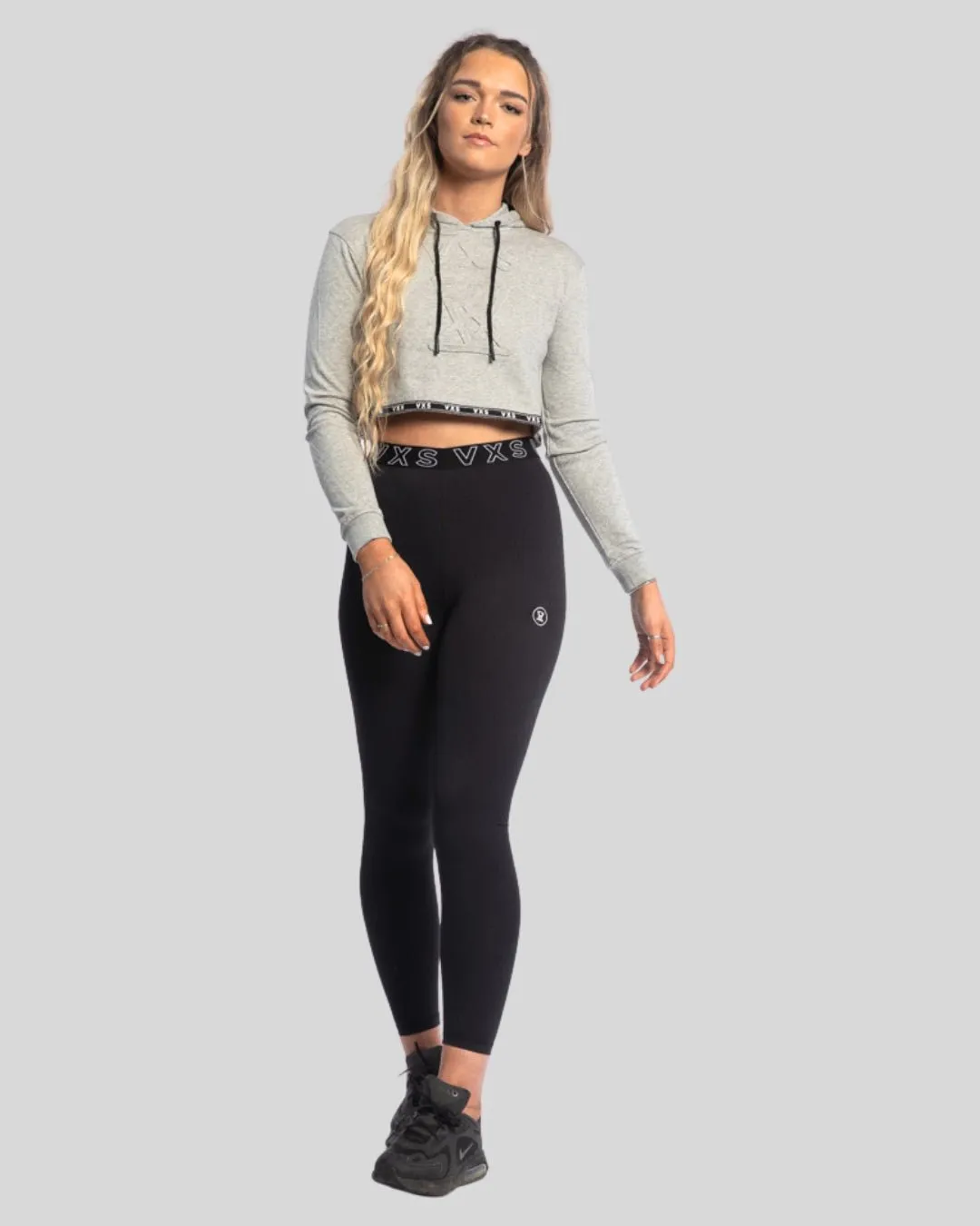 CROP Hoodie [Grey]