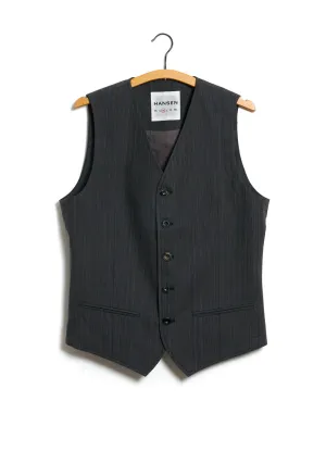 DANIEL 28-37-7 | Classic Waistcoat | Brown Grey