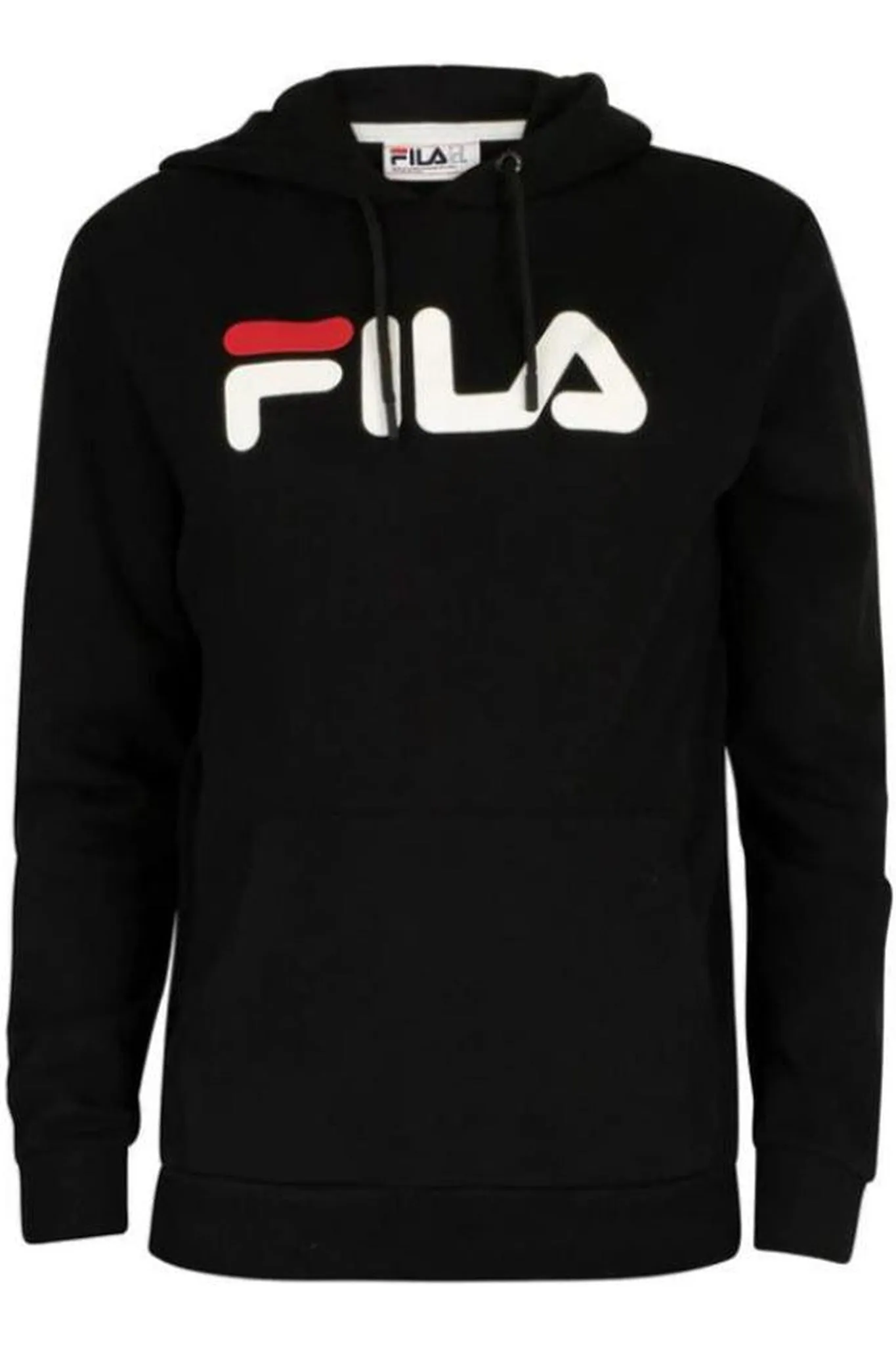 FILA Axel Logo Hoodie Black