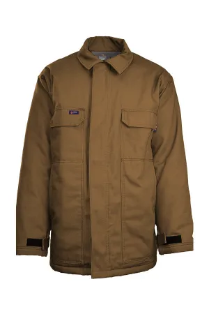 FR Insulated Chore Coat with Windshield Technology | Brown