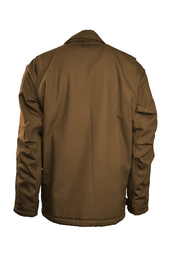 FR Insulated Chore Coat with Windshield Technology | Brown