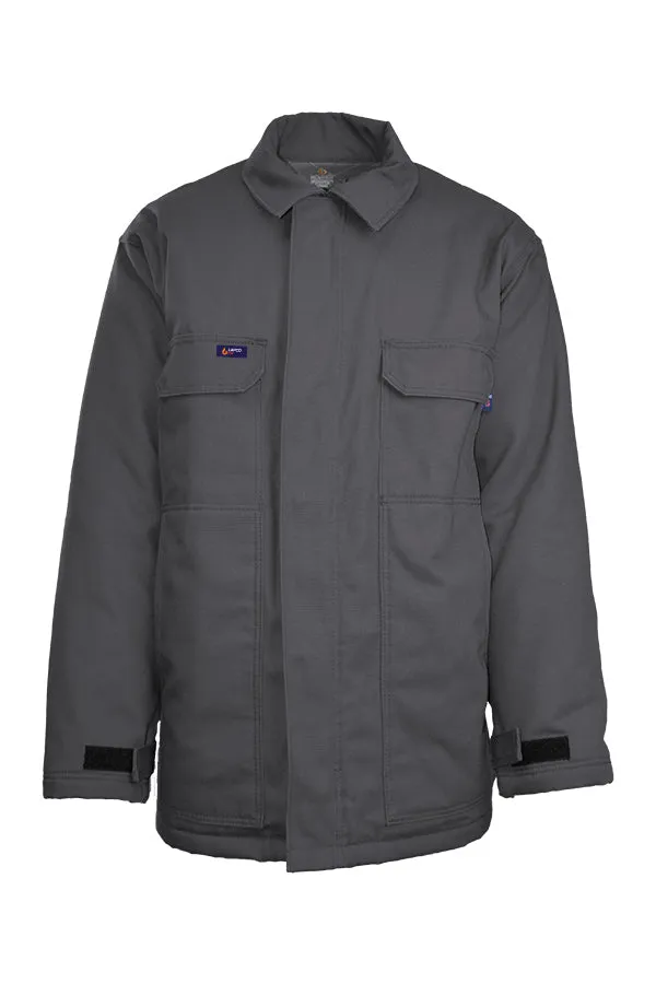 FR Insulated Chore Coat with Windshield Technology | Gray