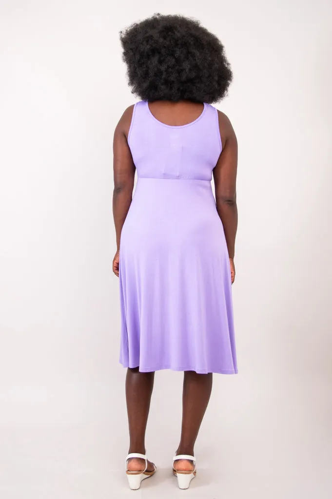 Genesis Dress, Lavender, Bamboo