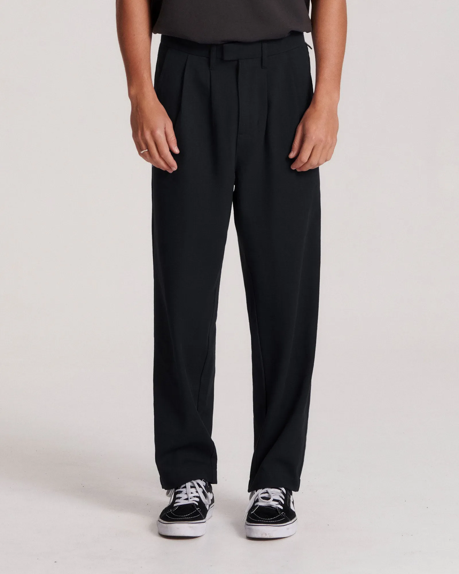 Harro Twill Pant - Black