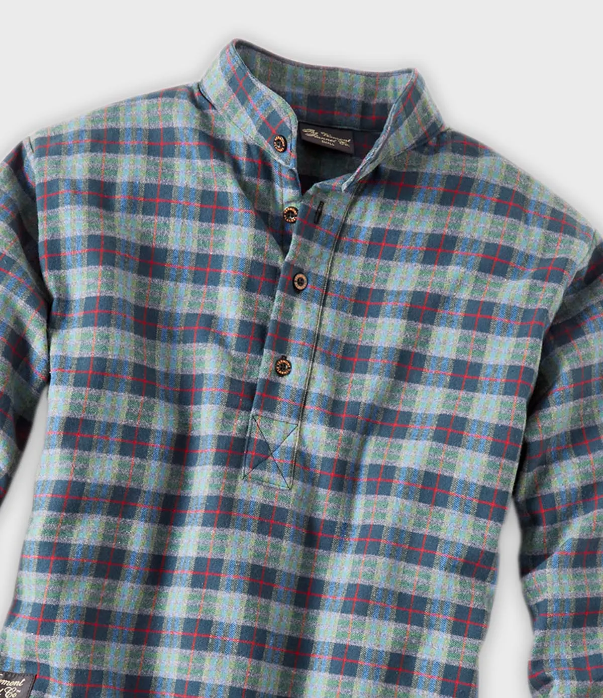 Henley Flannel Shirt - Montana