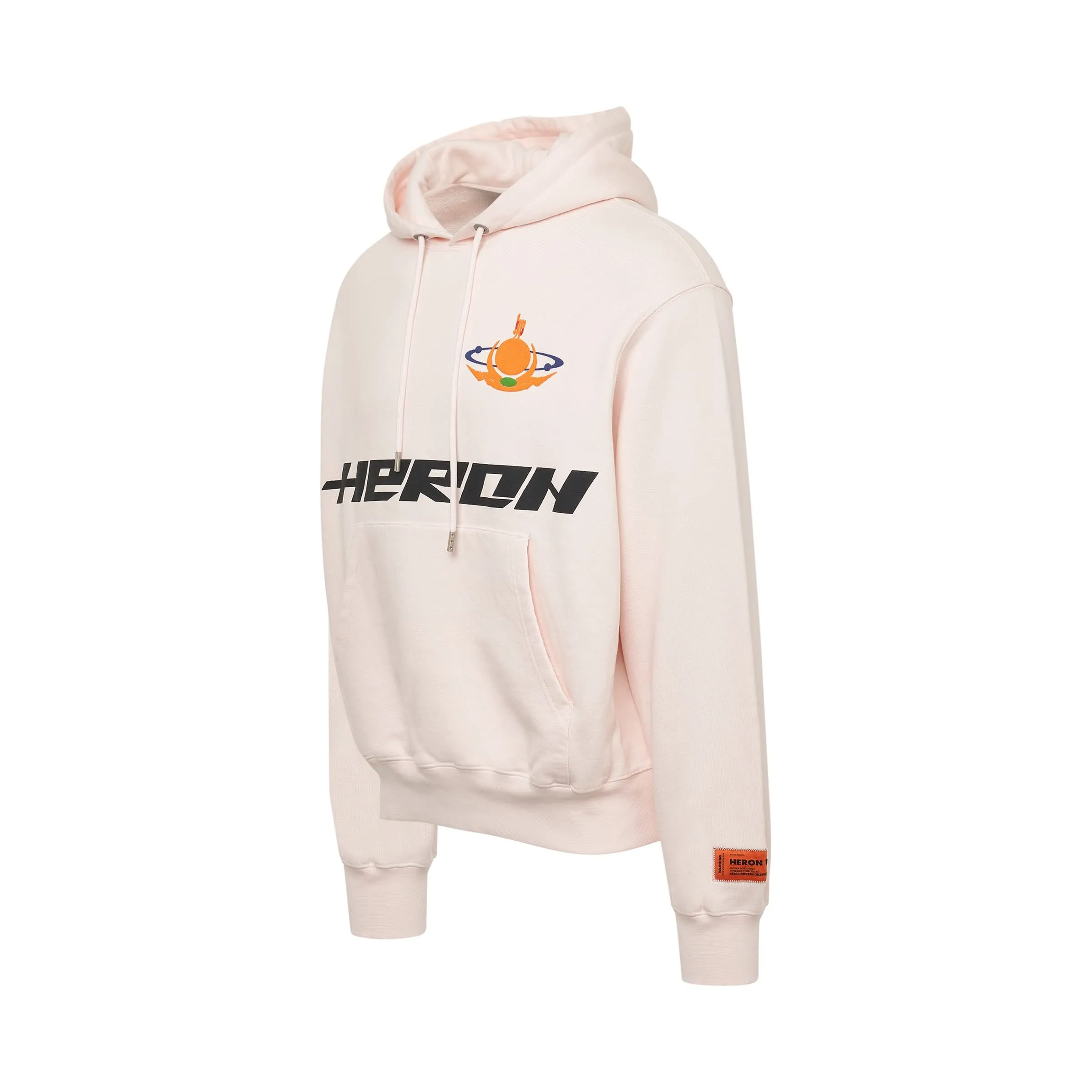 Heron Burn Hoodie in Pink/Black