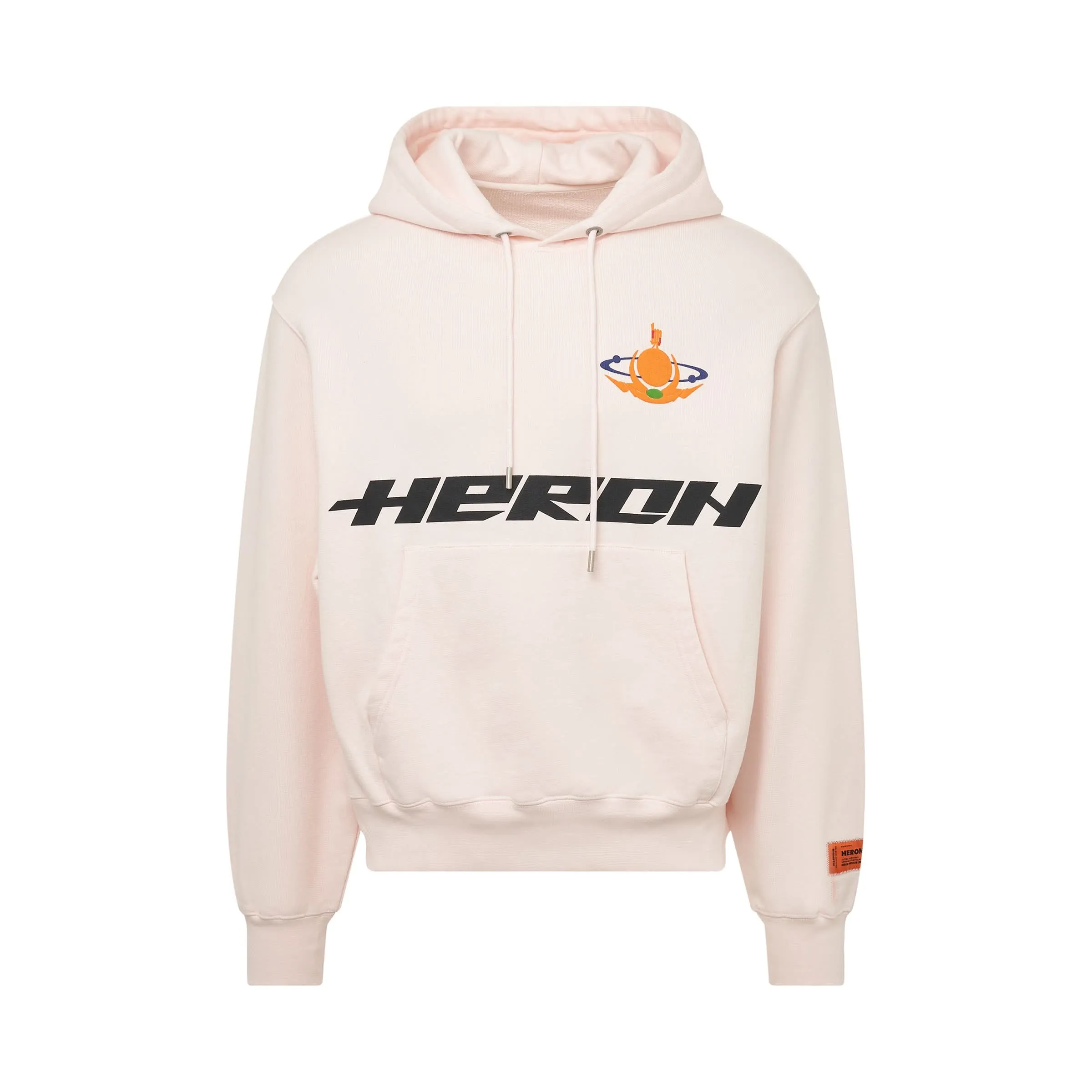 Heron Burn Hoodie in Pink/Black