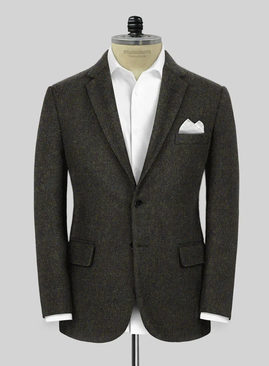 Highlander Heavy Heritage Green Tweed Suit