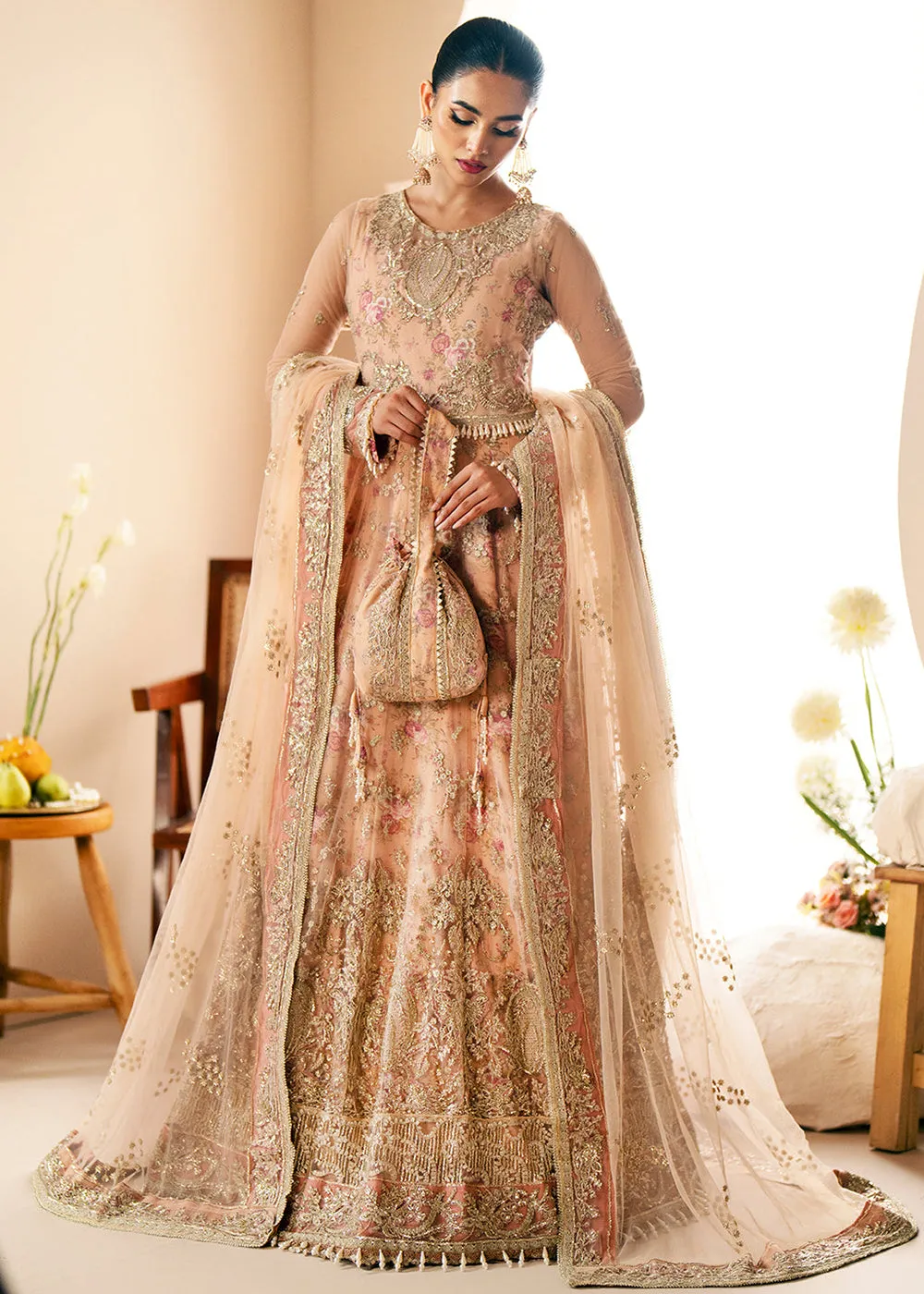 Inayat Festive Formals '24 by AJR Couture | Daffodil