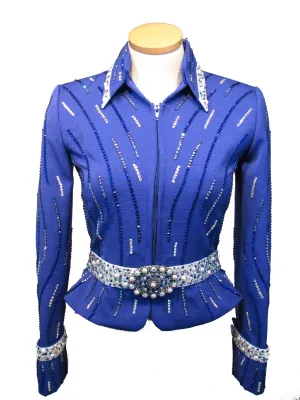 Ladies Sapphire Purple Showmanship Outfit, S 5263AB