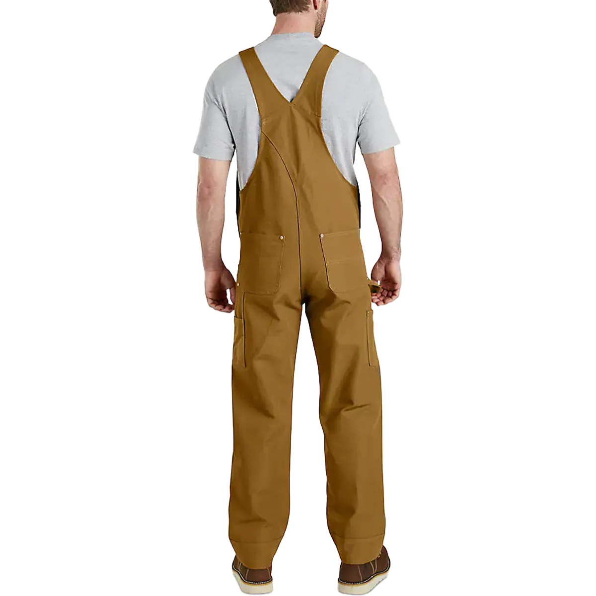 Men's Relaxed Fit Duck Bib 32" Overall