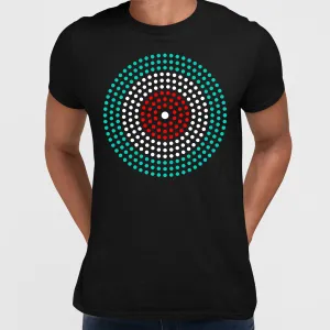 Modern Geometric Elements - Line Dots & Shapes Printed t-shirts Unisex Sample 04