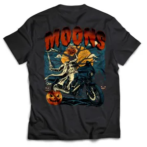 MOONSMC® 2024 Halloween Edition - FXLRST Headless Horsemen Graveyard Tee Indigo