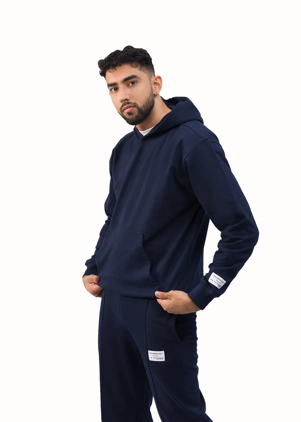 Organic Cotton Hoodie Unisex - Midnight Blue