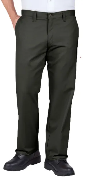 Poly Cotton Cargo Pants-Green-56