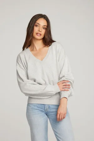 Poppy heather Grey Pullover