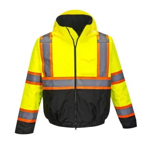 Portwest Hi-Vis Contrast Tape Bomber US368