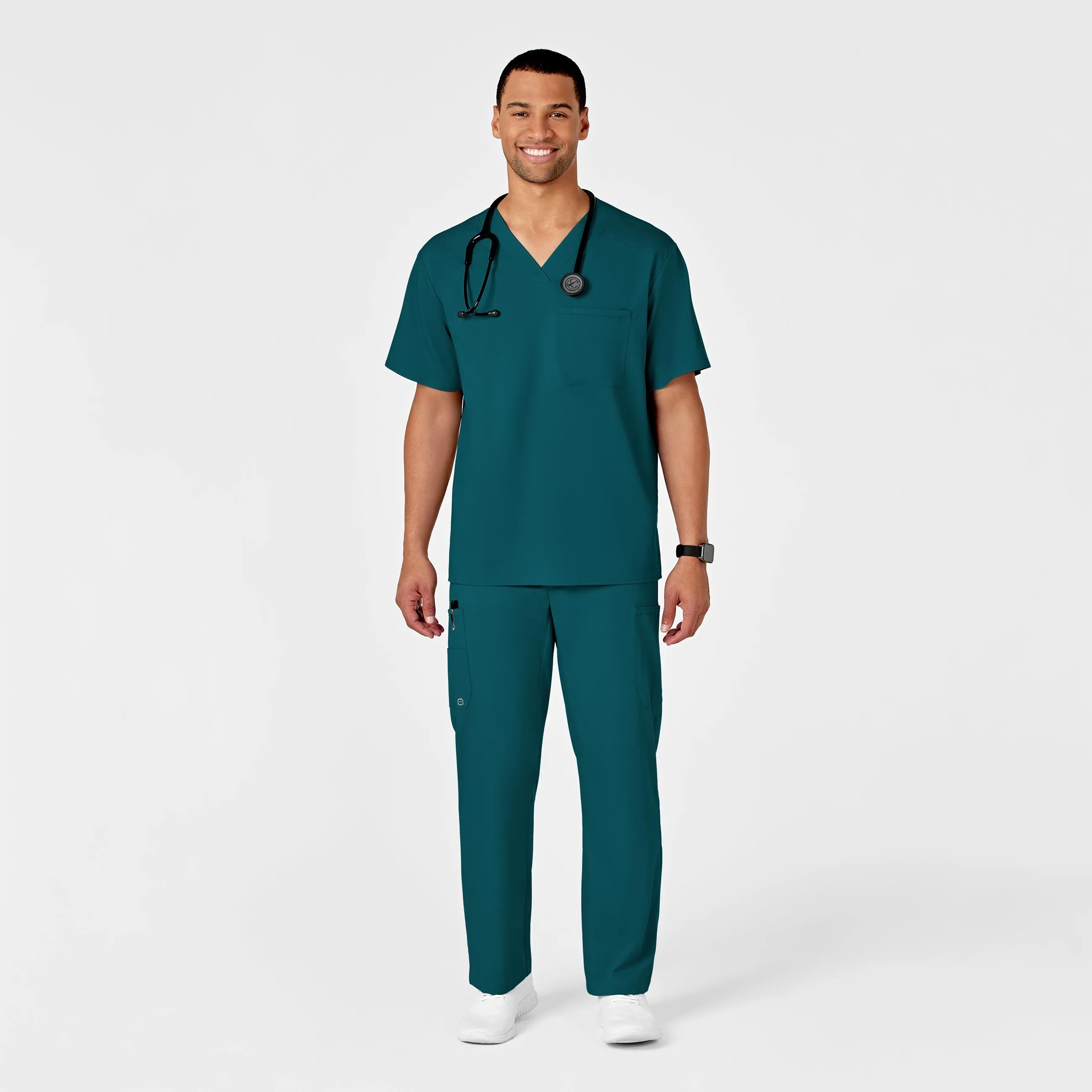 PRO Men's Cargo Scrub Pant - Caribbean