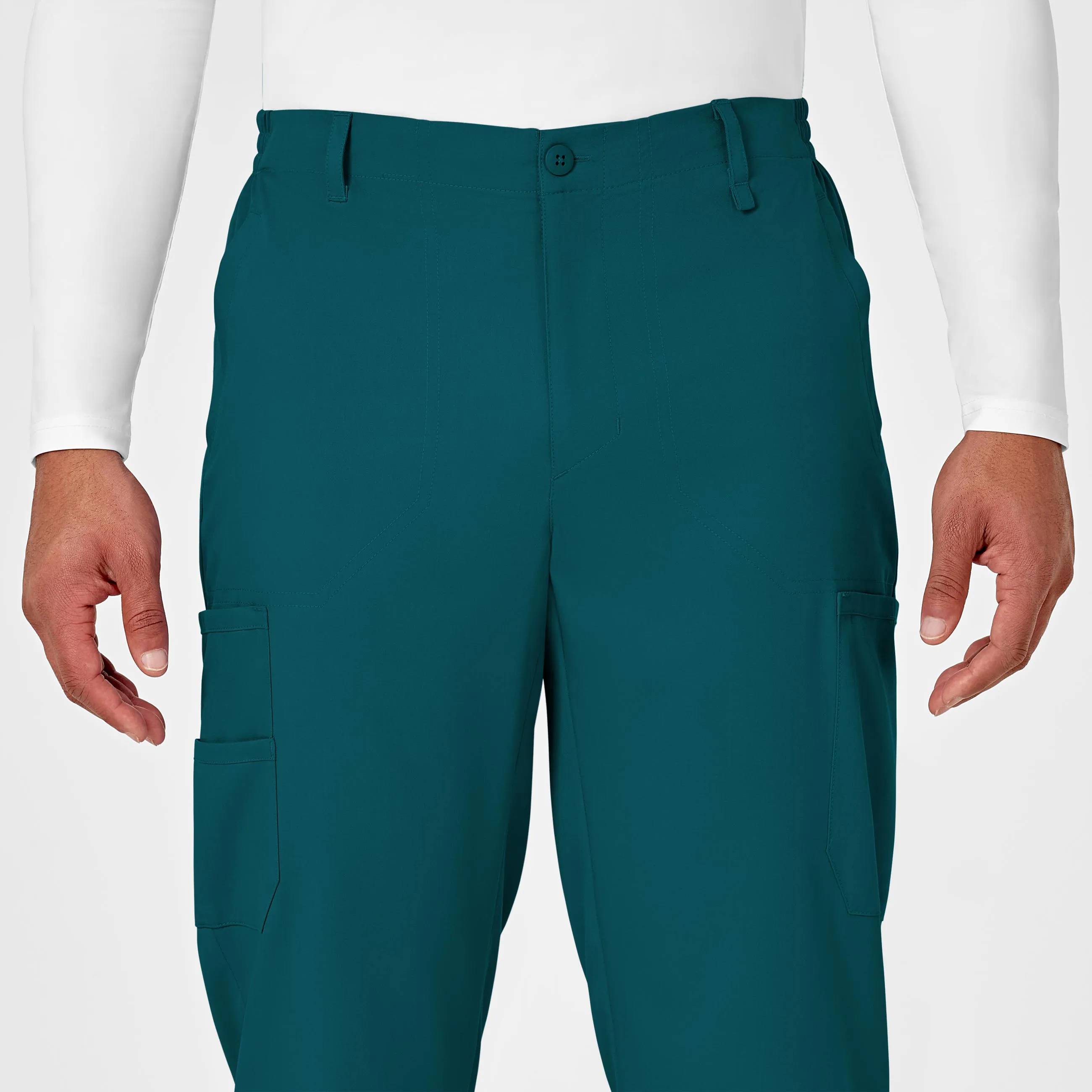 PRO Men's Cargo Scrub Pant - Caribbean