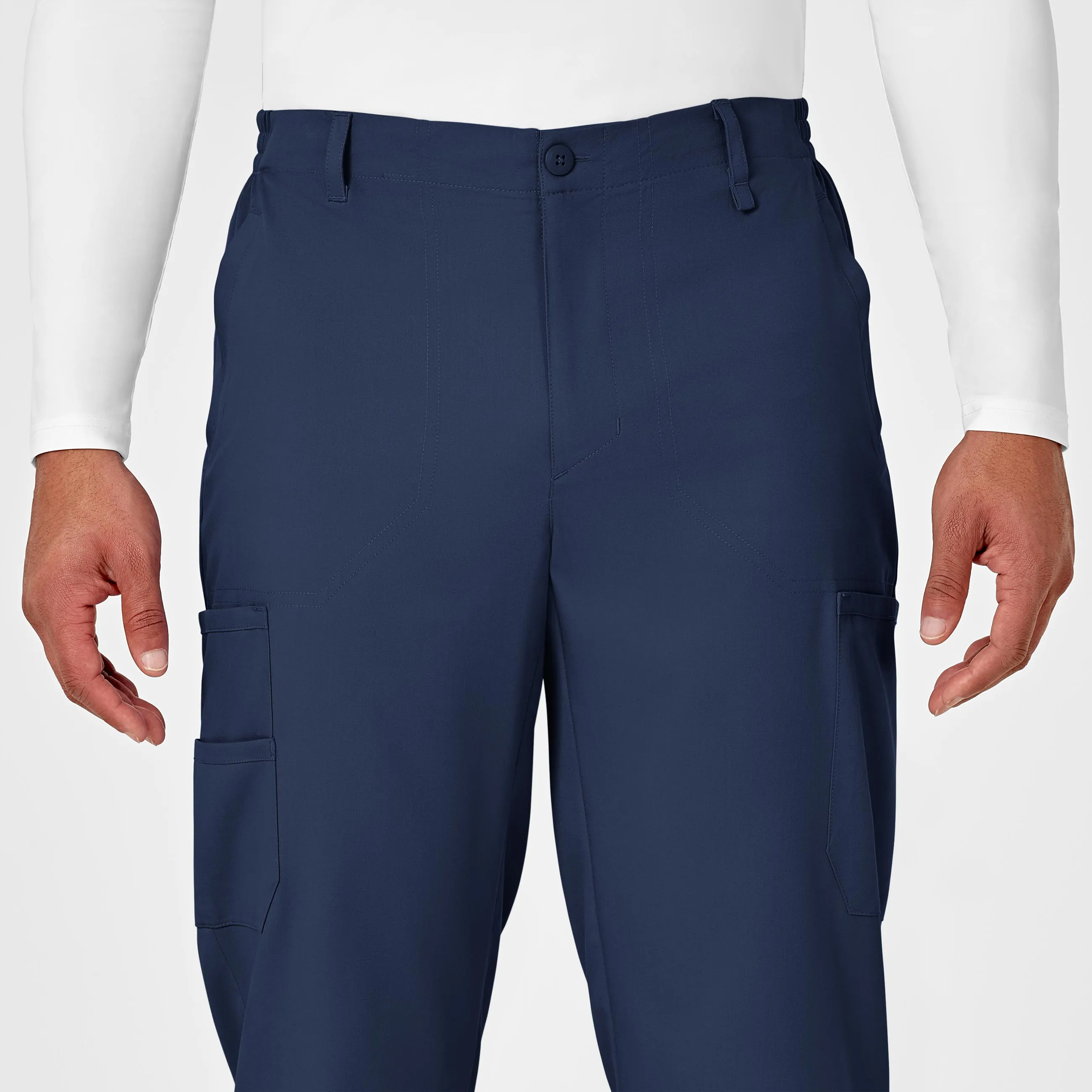 PRO Men's Cargo Scrub Pant - Navy