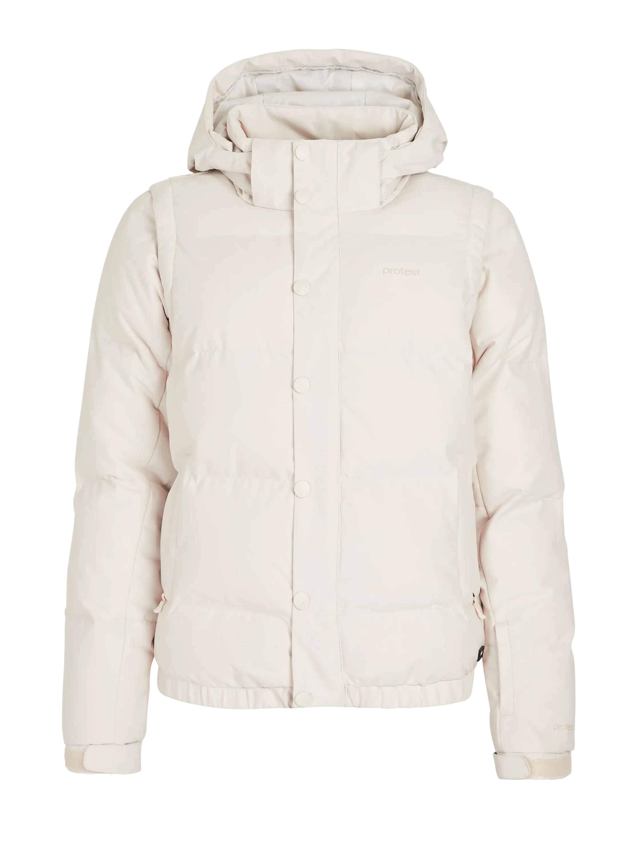 Protest PRT Aspen Womens Jacket Kit Off White