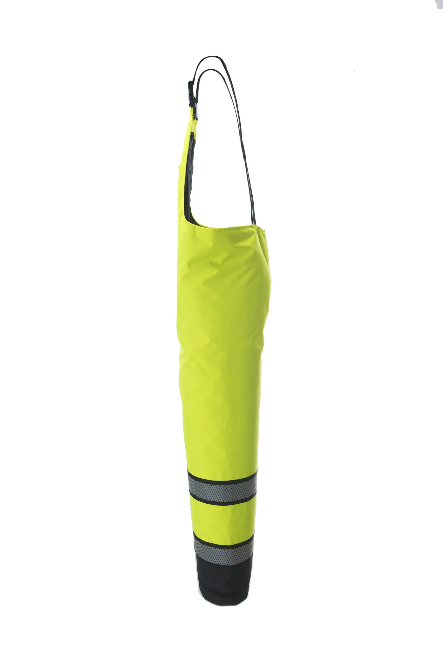 Rain Overalls, Quilted Bib Pants, High-Visibility