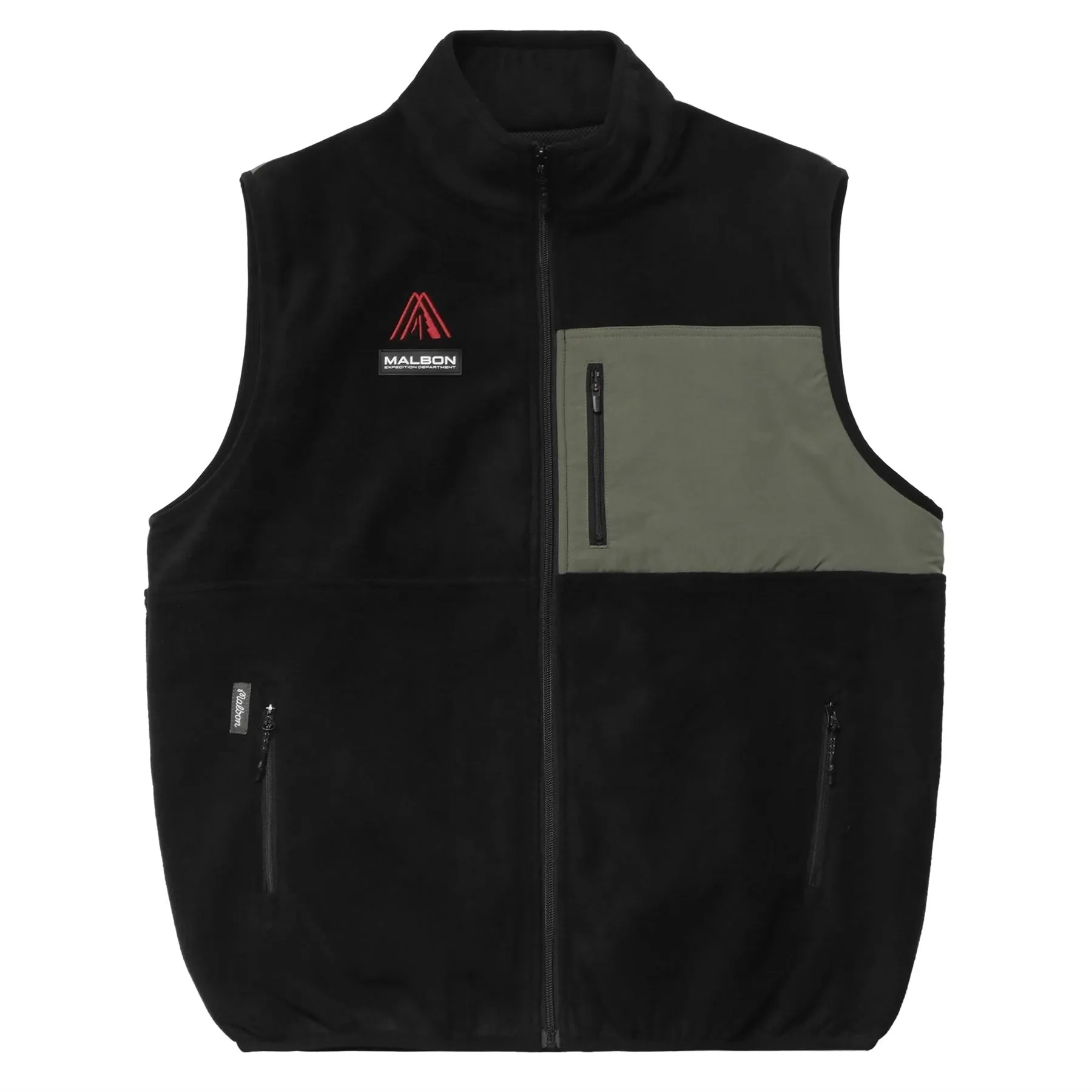 Rainer Microfleece Vest Black - W24