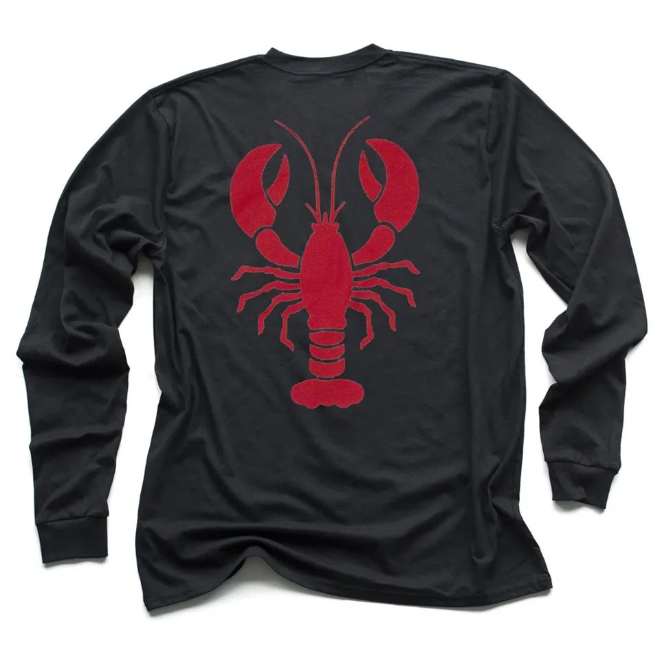 Red Lobster Long Sleeve Light Shirt (w/ Free Necklace)