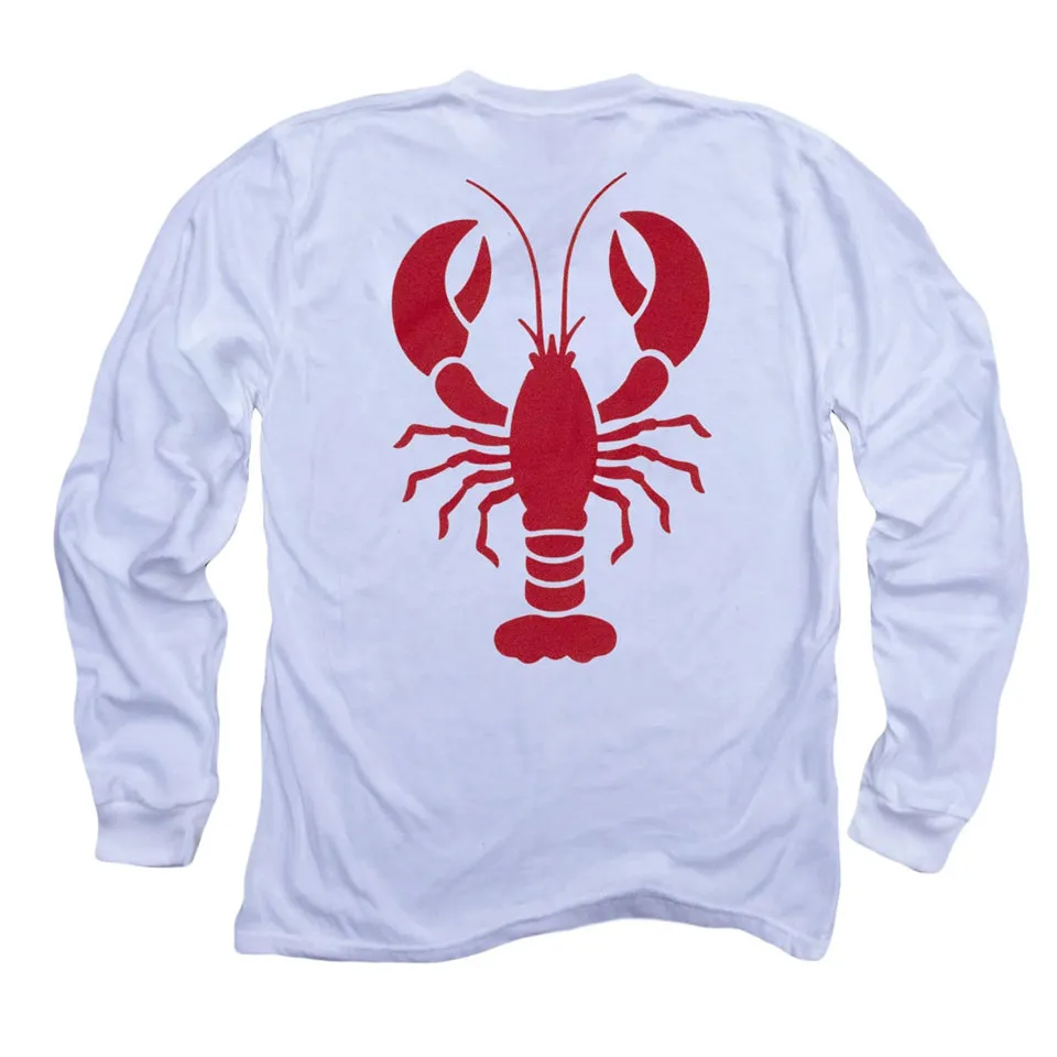 Red Lobster Long Sleeve Light Shirt (w/ Free Necklace)