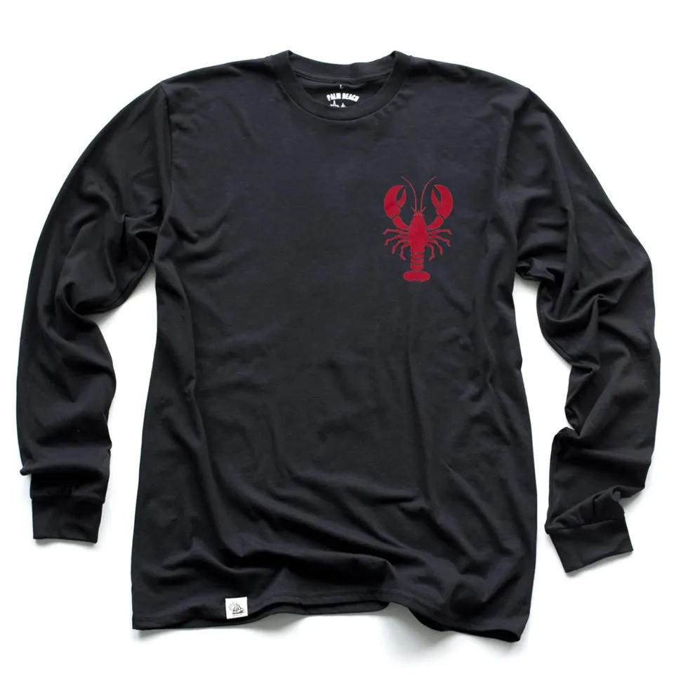 Red Lobster Long Sleeve Light Shirt (w/ Free Necklace)