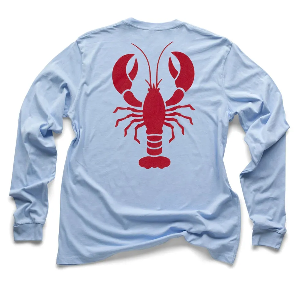 Red Lobster Long Sleeve Light Shirt (w/ Free Necklace)