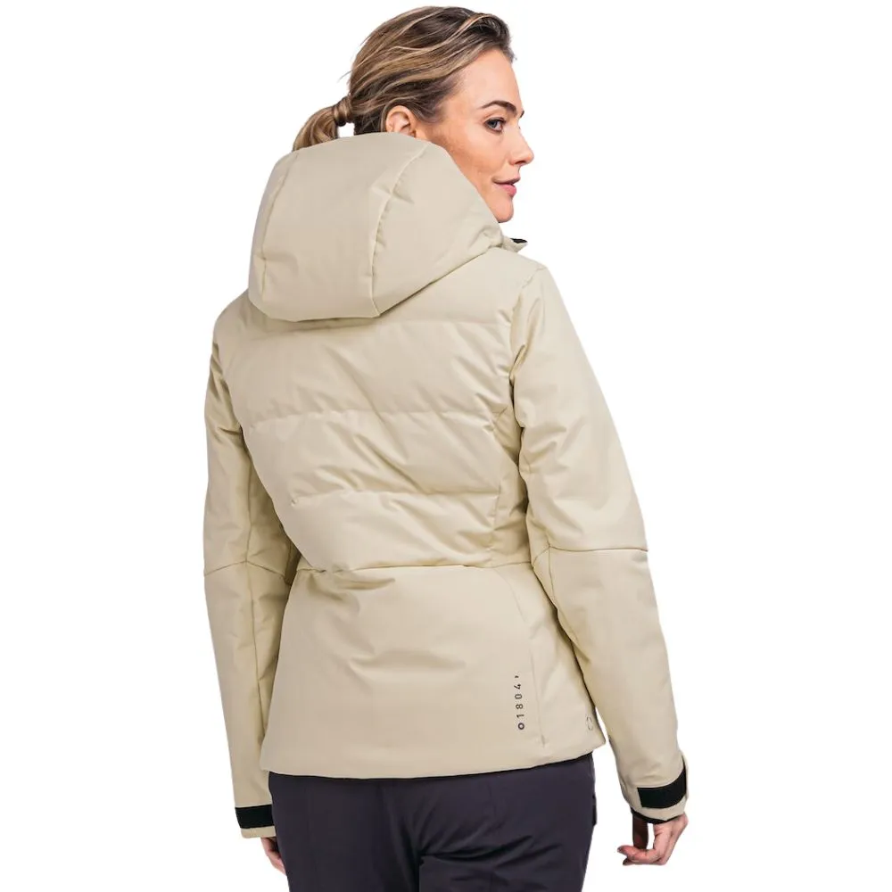 Schoffel Down Womens Misurina Ski Jacket - Smokey Sands