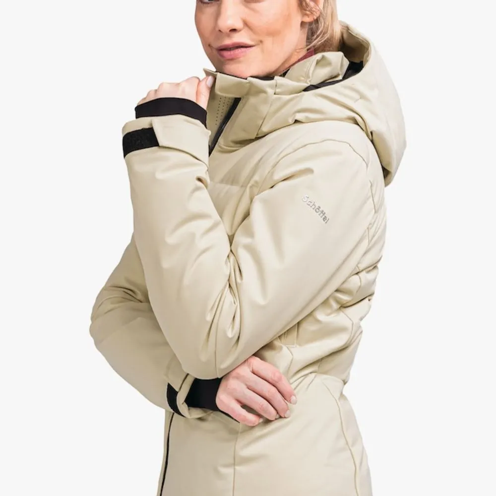 Schoffel Down Womens Misurina Ski Jacket - Smokey Sands