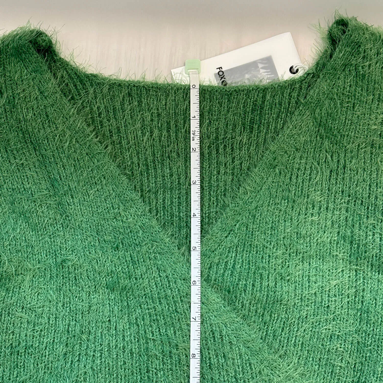 Sexy Deep V Neck Wrap Front Eyelash Mohair Fitted Cropped Sweater