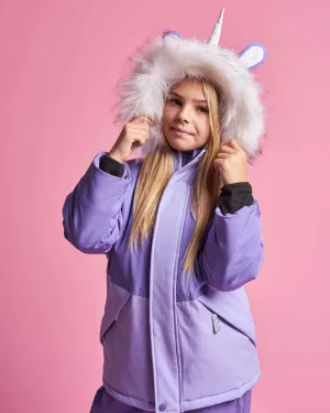 Sparkle the Unicorn - Kids Ski Jacket