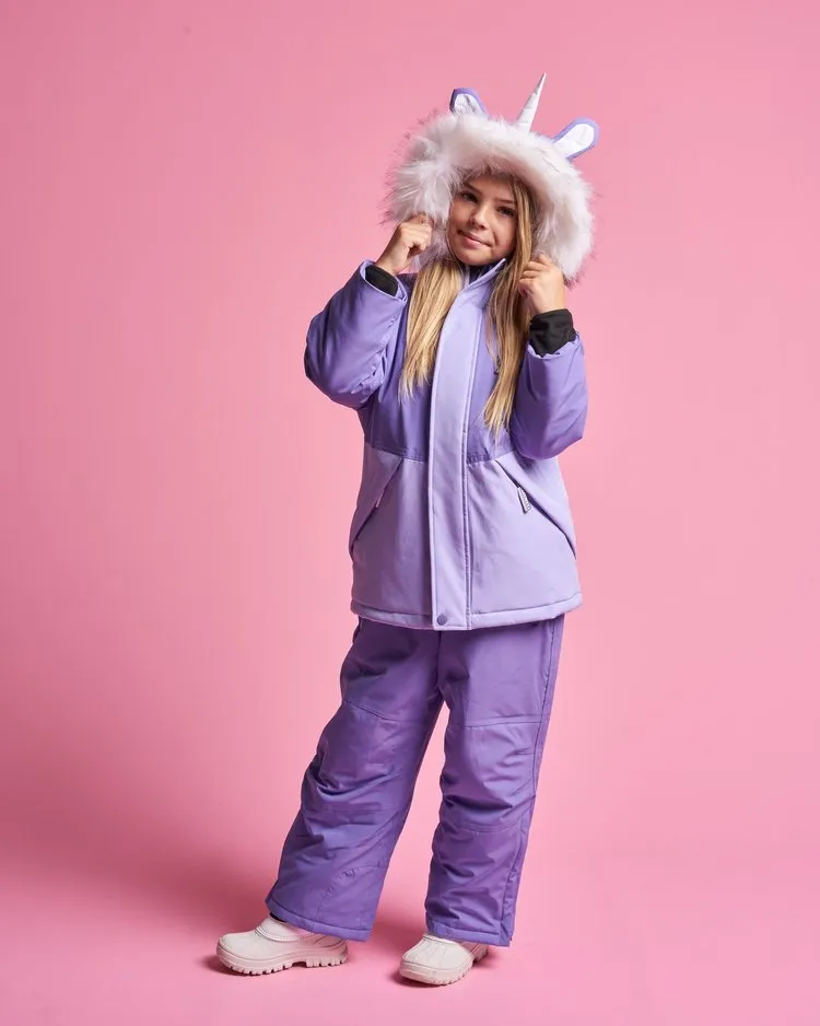 Sparkle the Unicorn - Kids Ski Jacket