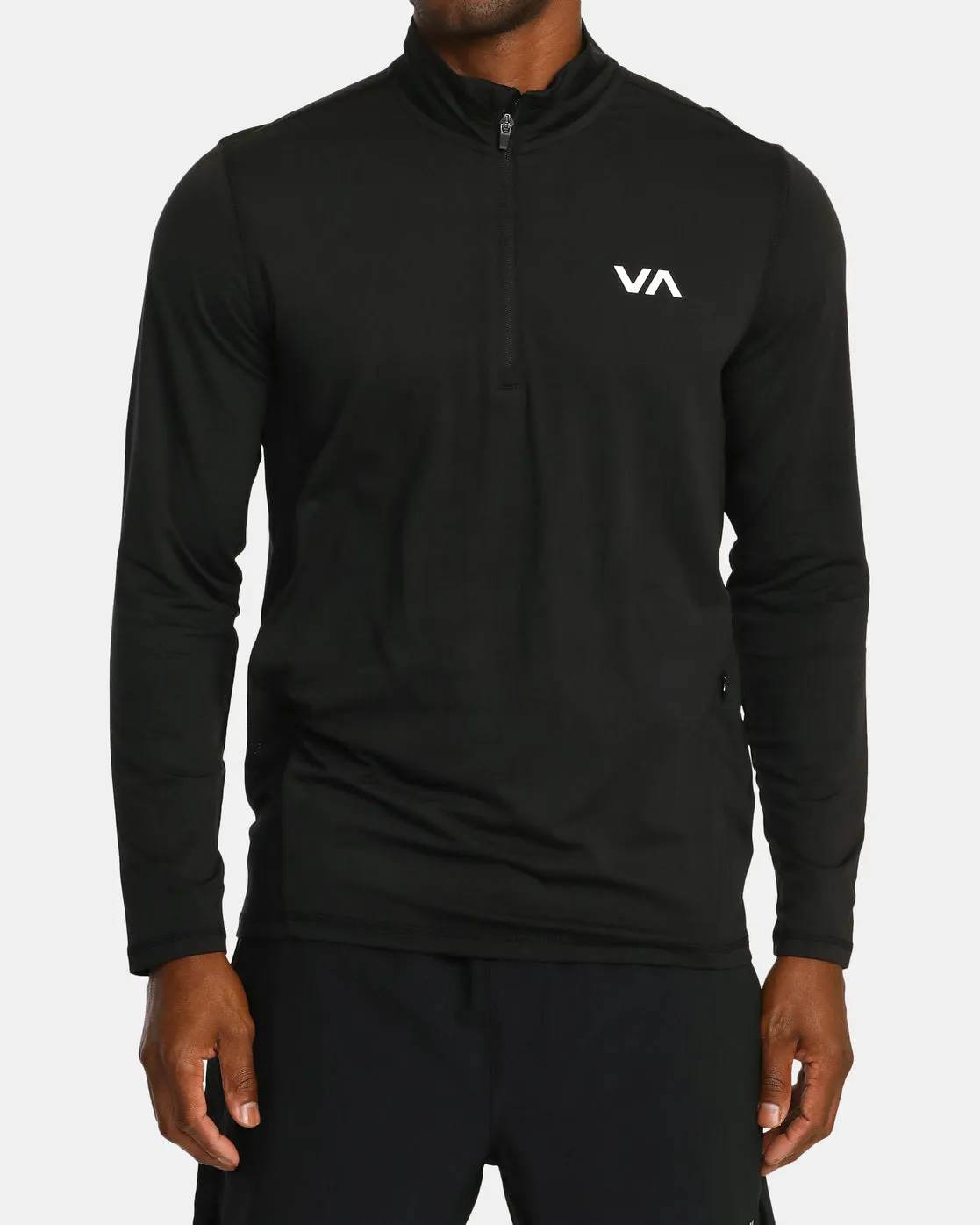 Sport Vent Half-Zip Pullover - Black